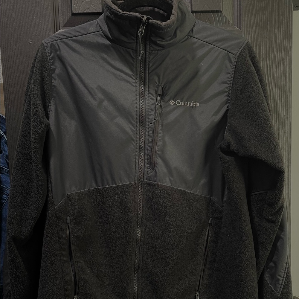Youth 18/20 Columbia fleece overlay jacket.